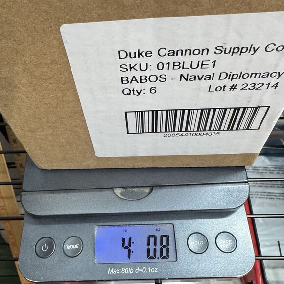 Duke Cannon Naval Diplomacy Big Ass Brick of Soap Mens 10 oz Box Of 6 Bars - Picture 4 of 5